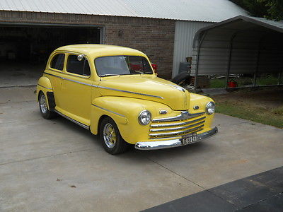 Ford : Other all 1946 ford tudor sedan street rod with a c rock solid no reserve drive anywhere