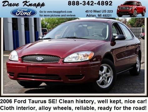 2006 Ford Taurus SE Adrian, MI