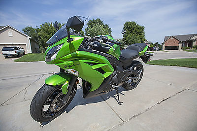 Kawasaki : Ninja 2012 kawasaki ex 650 e ninja 650 r 610 miles like new 1 owner