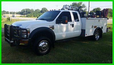 Ford : F-550 XLT service truck 2008 ford f 550 extended cab xlt caseco utility bed stellar 3315 crane auto 4 wd
