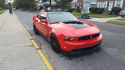 Ford : Mustang 302 2012 ford mustang boss 302 competition orange