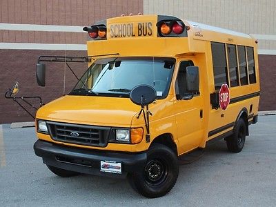 Ford : E-Series Van School Bus E-350 Super Cuty Cutaway School Bus 10-Passenger