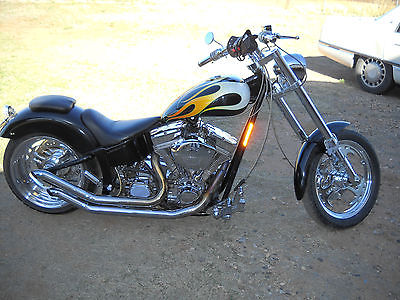 Custom Built Motorcycles : Chopper 2010 custom soft tail titan
