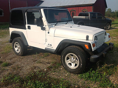 Jeep : Wrangler SE Sport Utility 2-Door 2004 jeep wrangler 4 x 4 right hand drive postal jeep