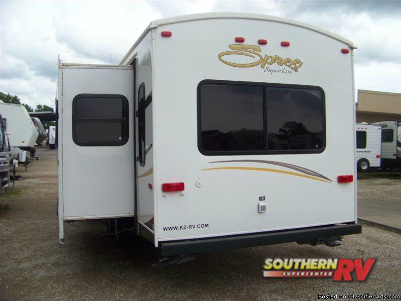USED 2013 KZ SPREE 280RLS - TRAVEL TRAILER - BANK FINANCING AVAILABLE