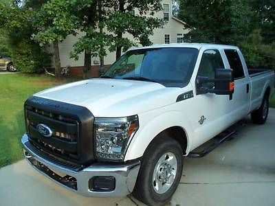 Ford : F-250 XL 2011 white ford f 250 6.7 diesel 2 wd 89 k long bed