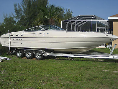 2001 Mariah Z302 MCOB 496 fuel injected fresh water cooled scarab mid cabin