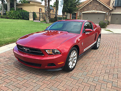 Ford : Mustang Pony Package V6 2011 ford mustang v 6 3.7 l pony package premium sound leather interior