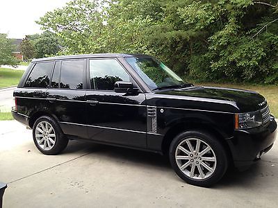 Land Rover : Range Rover 4WD 4dr SC 2010 rover hse supercharged awd nav rear camera a c heated seats