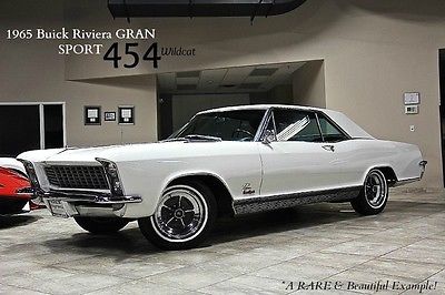 Buick : Riviera 2dr Coupe 1965 buick riviera gran sport coupe well maintained 15 wheels rare gransport