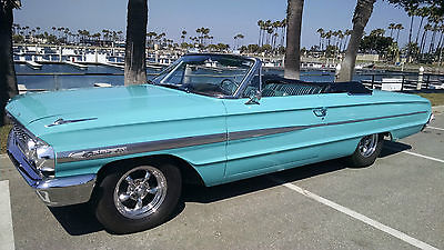 Ford : Galaxie convertible 1964 ford galaxy 500 convertible awesome price 352 v 8 2 owners i can ship