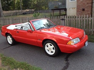 Ford : Mustang LX 1992 ford mustang lx 5.0 summer special convertible