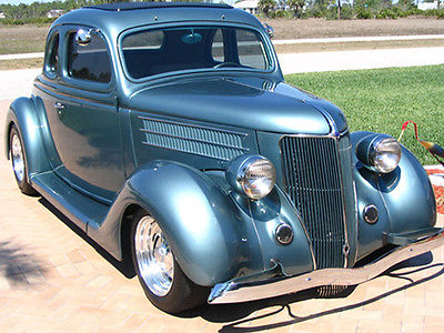 Ford : Other Street Rod 1936 ford coupe street rod steel 5 window rare gorgeous