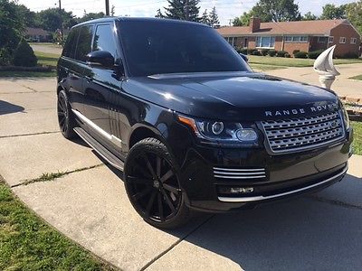 Land Rover : Range Rover HSE SUPERCHARGED 2014 land rover hse supercharged