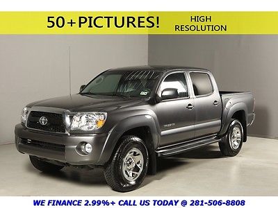 Toyota : Tacoma 2011 PRERUNNER DOUBLE CAB V6 REARCAM CHROME AUTO 2011 toyota tacoma prerunner v 6 rearcam bedliner running boards double crew cab