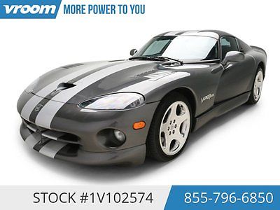 Dodge : Viper GTS Certified 2002 3K MILES 1 OWNER FREE SHIPPING! 3989 Miles 2002 Dodge Viper GTS