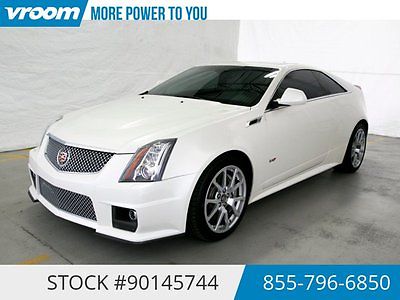 Cadillac : CTS 2012 CADILLAC CTS-V 13K MILES CLEAN CARFAX REARCAM 2012 cadillac cts v 13 k low miles nav rearcam htd seats aux usb clean carfax