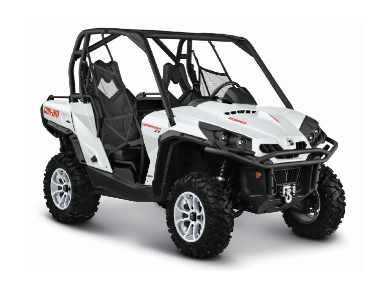 2015 Can-Am Commander XT 1000 - Pearl White