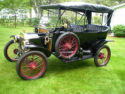 Ford : Model T 1914 model t ford touring car rare house wire wheels ruckstell rear axle