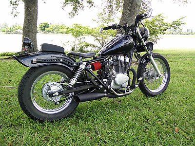 Honda : Rebel Custom Honda Rebel Brat style Bobber  2006 250cc black cmx