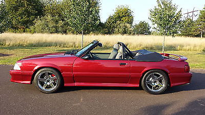Ford : Mustang GT 1988 mustang gt convertible 5 speed new engine trans paint wheels top