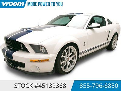 Ford : Mustang Certified 2009 19K MILES 2009 ford mustang shelby gt 500 alpine in dash cruise control clean carfax vroom
