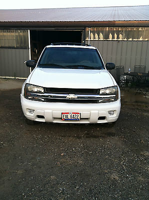 Chevrolet : Trailblazer LT Sport Utility 4-Door 2003 chevy trailblazer 4.2 ltr engine 2 x 4 white