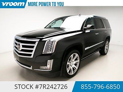 Cadillac : Escalade Premium Certified 2015 16K MILES 1 OWNER 2015 cadillac escalade 4 x 4 premium 16 k miles nav sunroof 1 owner cln carfax vroo
