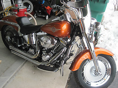 Harley-Davidson : Softail 2000 harley davidson fatboy 8800 miles