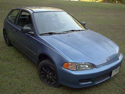 Honda : Civic DX Hatchback 3-Door 1993 honda civic dx hatchback 3 door 1.5 l 150 k miles 1 family since new