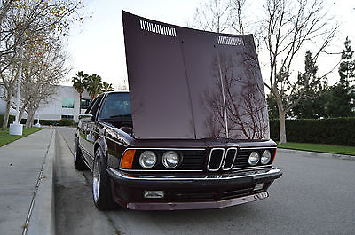 BMW : 6-Series 635csi  1985 bmw european spec 635 csi grey market rare
