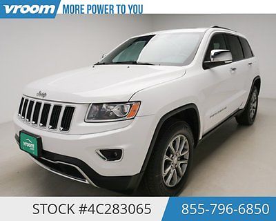 Jeep : Grand Cherokee Limited Certified 2014 30K MILES 1 OWNER 2014 jeep grand cherokee 4 x 4 limited 30 k miles nav 1 owner clean carfax vroom