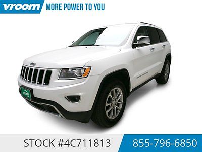 Jeep : Grand Cherokee Limited Certified 2015 18K MILES 1 OWNER 2015 jeep grand cherokee 4 x 4 limited 18 k mile nav sunroof 1 ownr cln carfax vroom