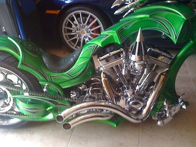 Custom Built Motorcycles : Chopper GREEN DRAGON