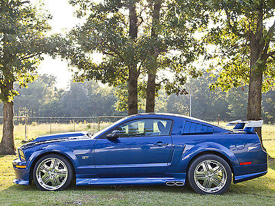 Ford : Mustang GT 2006 ford mustang gt 4.6 l blue with cervini appearance package