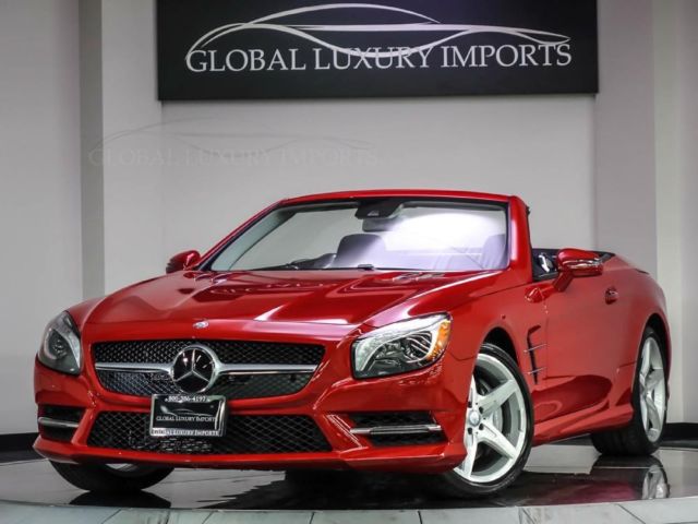 Mercedes-Benz : SL-Class SL550 SL550 Convertible Front bumper color: body-color Window trim: black trunk Clock