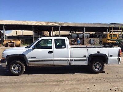 Chevrolet : Silverado 2500 Base Extended Cab Pickup 4-Door 2002 chevrolet silverado 2500 hd extended cab pickup 4 door 6.0 l service truck