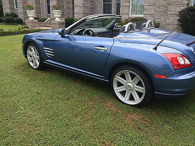 Chrysler : Crossfire Limited Convertible 2-Door 2006 crossfire convertible like new aero blue 41 k miles