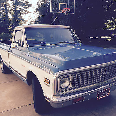 Chevrolet : C-10 1972 chevrolet c 10 cheyenne pickup truck rust free