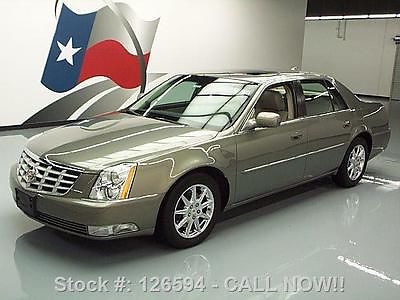 Cadillac : DTS LUXURY SUNROOF CLIMATE LEATHER 2010 cadillac dts luxury sunroof climate leather 17 k mi 126594 texas direct