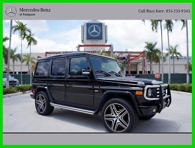 Mercedes-Benz : G-Class G550 Certified Unlimited Mile CPO Warranty! WOW!! Certified Automatic All Wheel Drive SUV Please call Russ Kerr at 855-235-9345