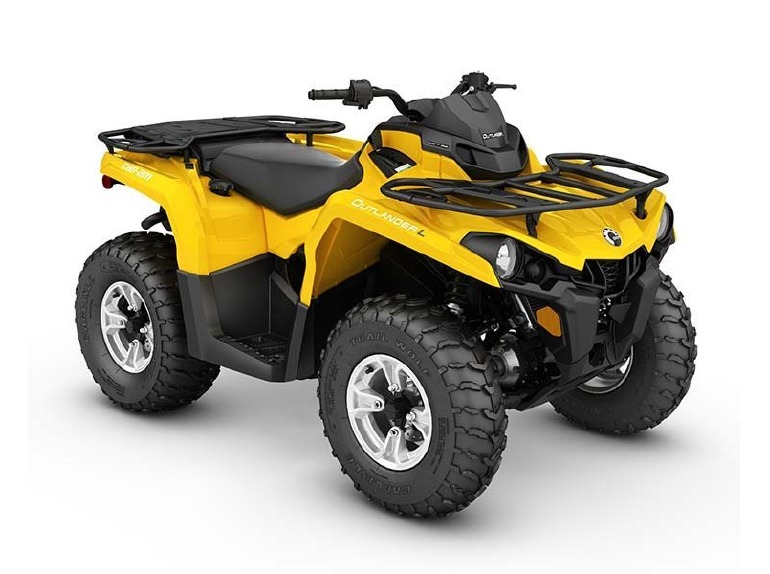 2016 Can-Am Outlander L DPS 450 Yellow