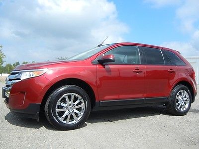 Ford : Edge SEL SEL Navigation Leather Pano Sunroof Back Up Camera Power Lift Gate