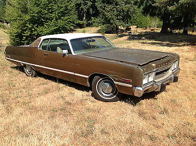 Chrysler : Newport 2 Door 1973 chrysler newport custom 2 door 400 big block