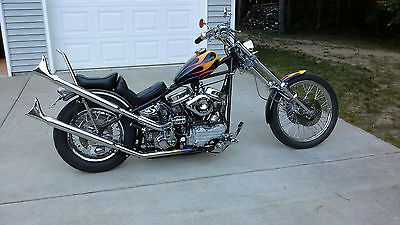 Custom Built Motorcycles : Chopper 2005 santee rack em up chopper