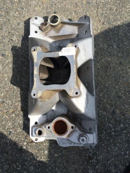 Small block Chevy bow tie intake, 0