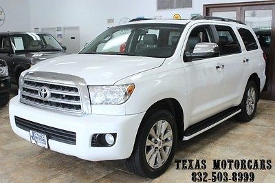 Toyota : Sequoia Back Up Cam. Sunroof 1 Owner 2008 toyota sequoia limited back up cam sunroof heated seats loaded 20 wheels
