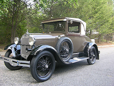 Ford : Model A Sport Coupe 1928 ford model a sport coupe