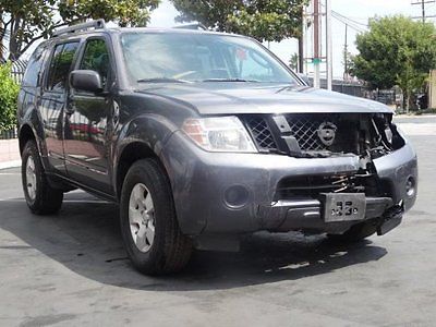Nissan : Pathfinder S  2012 nissan pathfinder s wrecked salvage rebuilder must see priced to sell