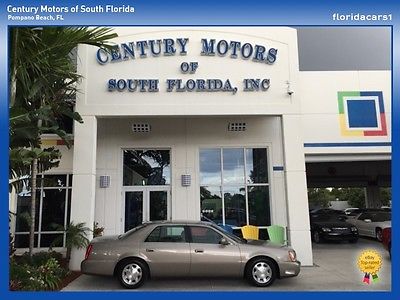 Cadillac : DeVille NIADA CERTIFIED CLEAN CAR-FAX LOW-MILES NIADA CERTIFIED Non Smokers  Clean Car-Fax Low-Miles CD Player WARRANTY Leather